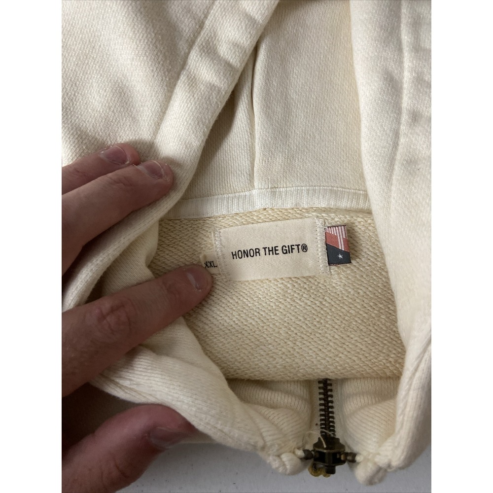 Honor The‎ Gift men's Hoodie Full Zip Mens XXL B&T Inner City Heavy - Picture 7 of 7